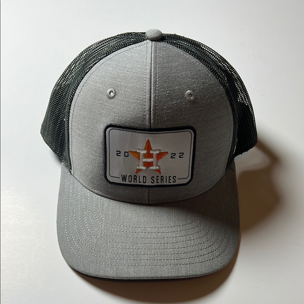 Men's Houston Astros '47 Gray 2022 World Series Harrington Trucker Snapback Hat